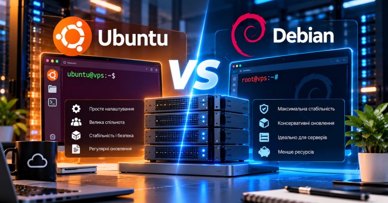 Ubuntu чи Debian для VPS: що обрати